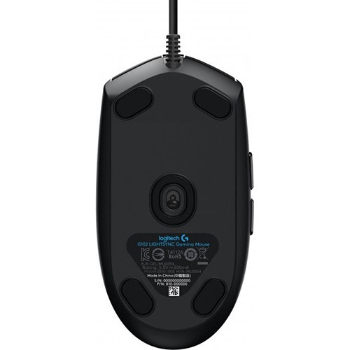 Игровая мышь Logitech G102 Lightsync (Черный) - фото 5 - id-p211063688