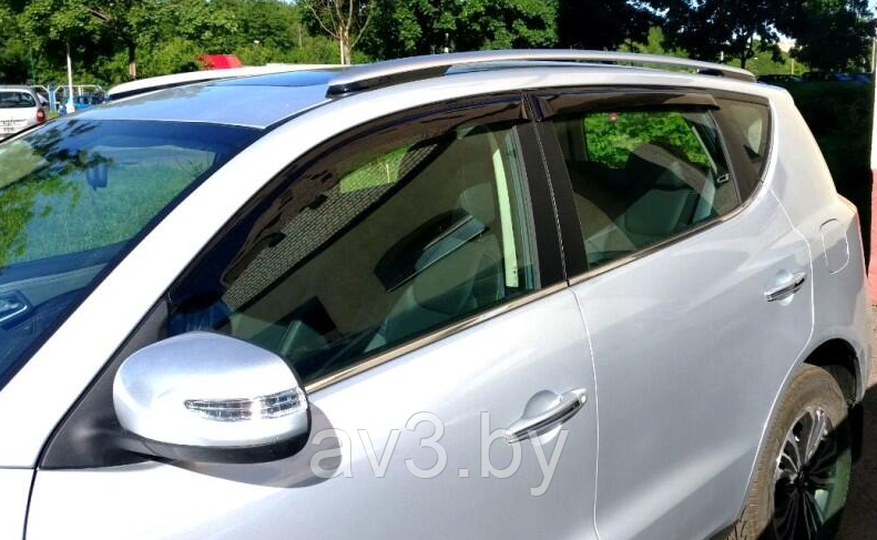 Ветровики Geely Emgrand X7 (2014-) - фото 1 - id-p60447347