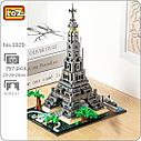 Конструктор Эйфелева башня Loz 1929, 979 дет., Архитектура, фото 5