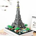 Конструктор Эйфелева башня Loz 1929, 979 дет., Архитектура, фото 2