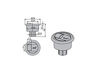 Кнопка для сливного механизма, Alcaplast