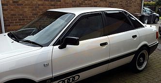 Ветровики на окна Audi 80 B3 1987-1991 / Audi 80 B4 1991-1995 4/5D Седан, универсал