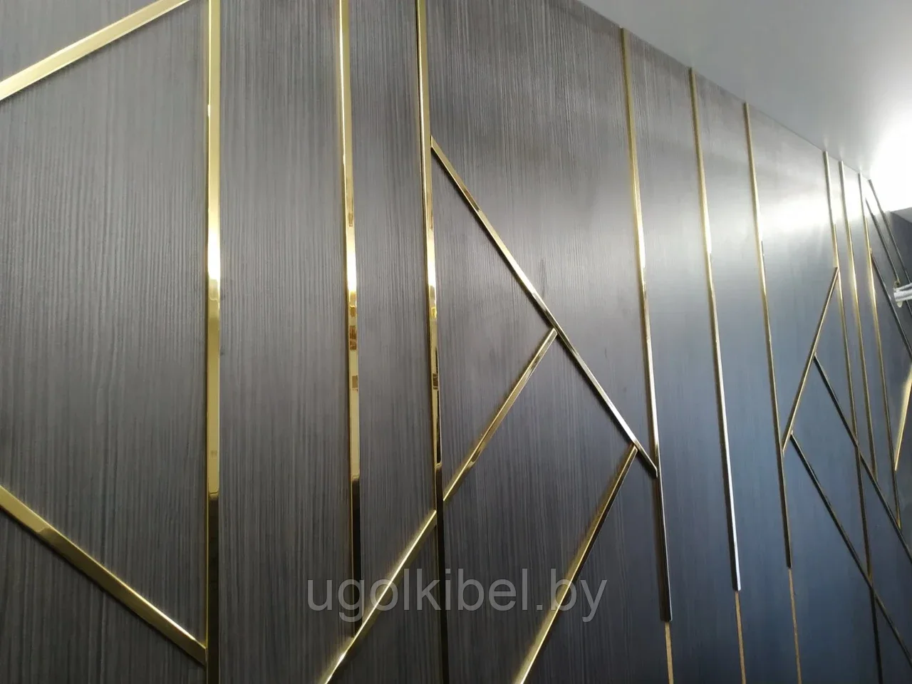 Алюминиевый швеллер цвет Золото П-10х10мм. 270 см - фото 3 - id-p211089038