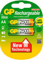 GP AA 2450mAh 2 шт. (250AAHC)