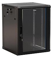 Шкаф телекоммуникационный настенный 19" 22U Hyperline TWB-2266-GP-RAL9004