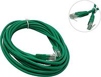 Кабель Patch Cord UTP кат.5e 5м зелёный