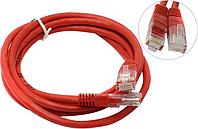 Кабель Patch Cord UTP кат.5e 1.5м красный