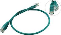 Кабель Patch Cord UTP кат.5e 0.5м зелёный