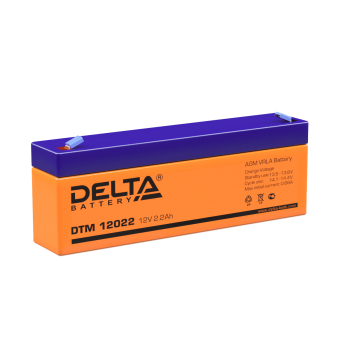 Аккумулятор Delta DTM 12022 (12V 2.2Ah) для UPS - фото 1 - id-p211091970