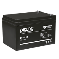 Аккумулятор Delta DT 1212 (12V 12Ah) для слаботочных систем