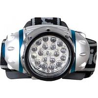 Camelion LED5313-19F4 (фонарь налобн, металлик, 19LED, 4 реж, 3XR03 в компл, пласт, блист)