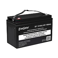 Аккумулятор Exegate DT 12100 (12V 100Ah) EX282985RUS