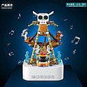 Конструктор Пиратская лодка + блютуз колонка, свет, звук, Quan Guan 100228, фото 3