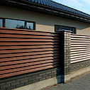 Забор жалюзи, серый, фото 8