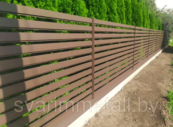 Забор ранчо, коричневый - фото 1 - id-p211166103