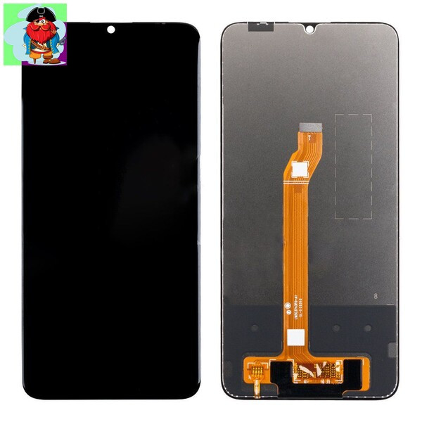 Экран для Huawei Honor X7, Play 6T с тачскрином, цвет: черный - фото 1 - id-p211166091