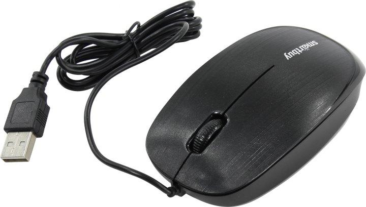 Манипулятор SmartBuy One Optical Mouse SBM-214-K (RTL) USB 3btn+Roll - фото 1 - id-p211090776