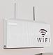 Пластиковый держатель для WiFi роутера белый SiPL, фото 3