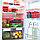 IKEA/ ПРУТА  Контейнер для пищевых продуктов, 17 шт., прозрачный/оранжевый, фото 2