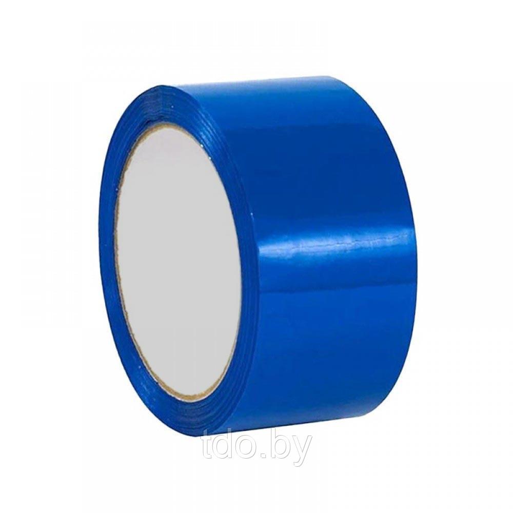 Клейкая лента упаковочная, 48мм*66м, 45мкм, синяя - фото 1 - id-p211171388