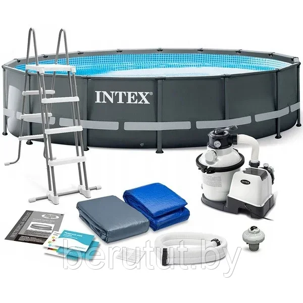 Каркасный бассейн INTEX Ultra XTR 488х122см - фото 1 - id-p211171425