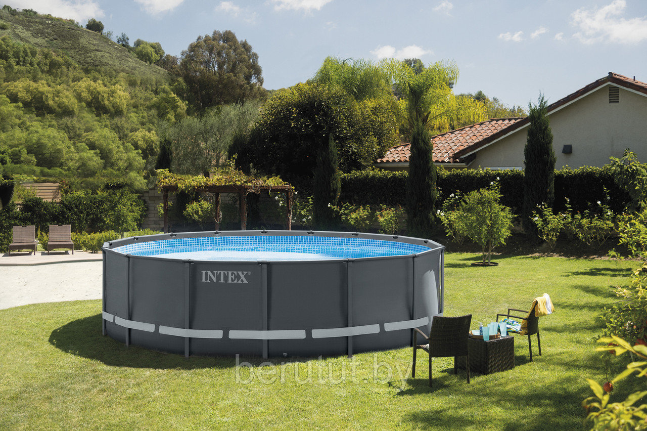 Каркасный бассейн INTEX Ultra XTR 488х122см - фото 2 - id-p211171425