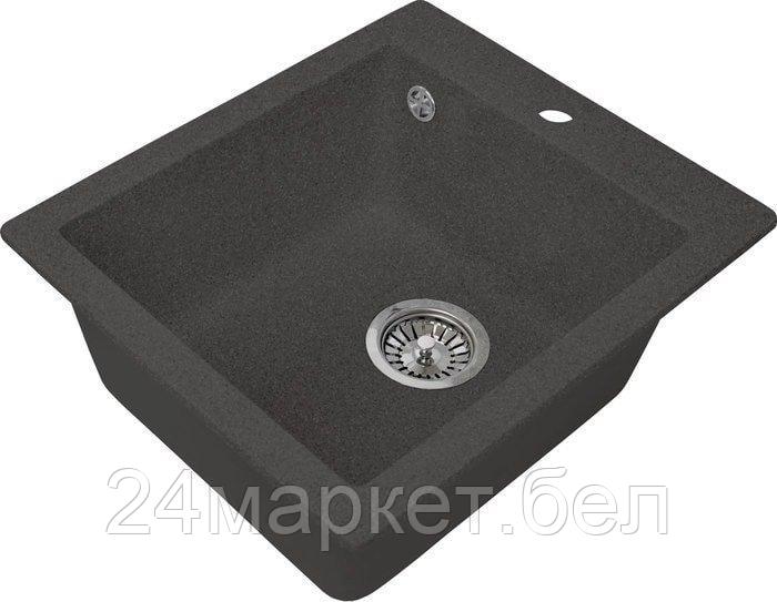 Кухонная мойка Gran-Stone GS-17 (308 черный) - фото 1 - id-p211005104