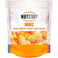 Микс орехово-фруктовый Nut Story кешью, миндаль, фундук, ананас 150г