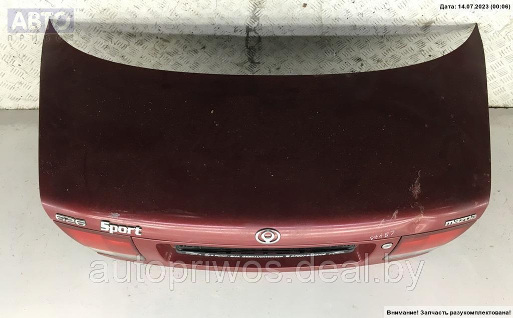 Крышка багажника (дверь задняя) Mazda 626 (1992-1997) GE - фото 1 - id-p211179930