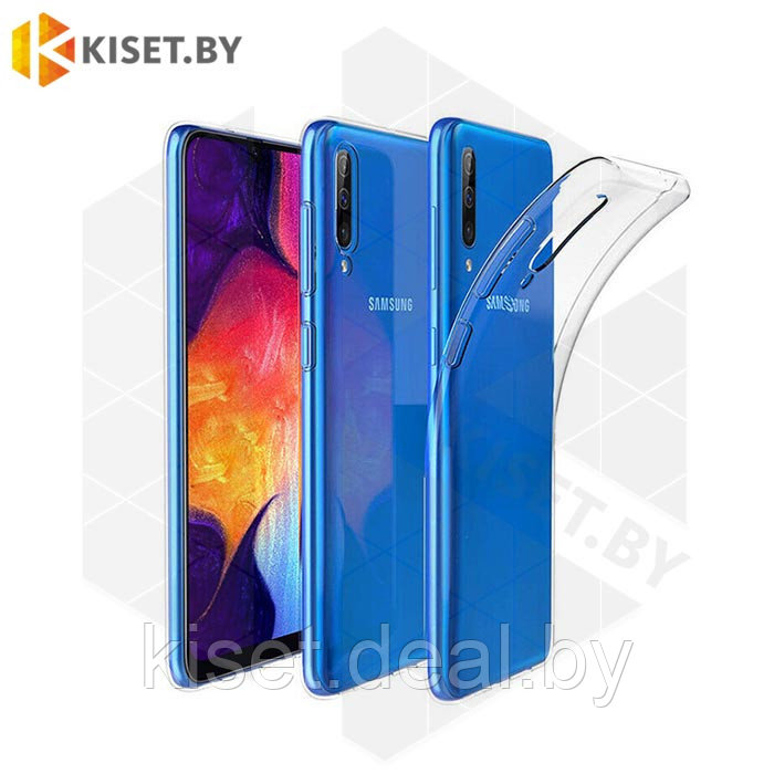 Силиконовый чехол KST UT для Samsung Galaxy A50 / A30S / A307 / A50S / A507 прозрачный - фото 1 - id-p211182273