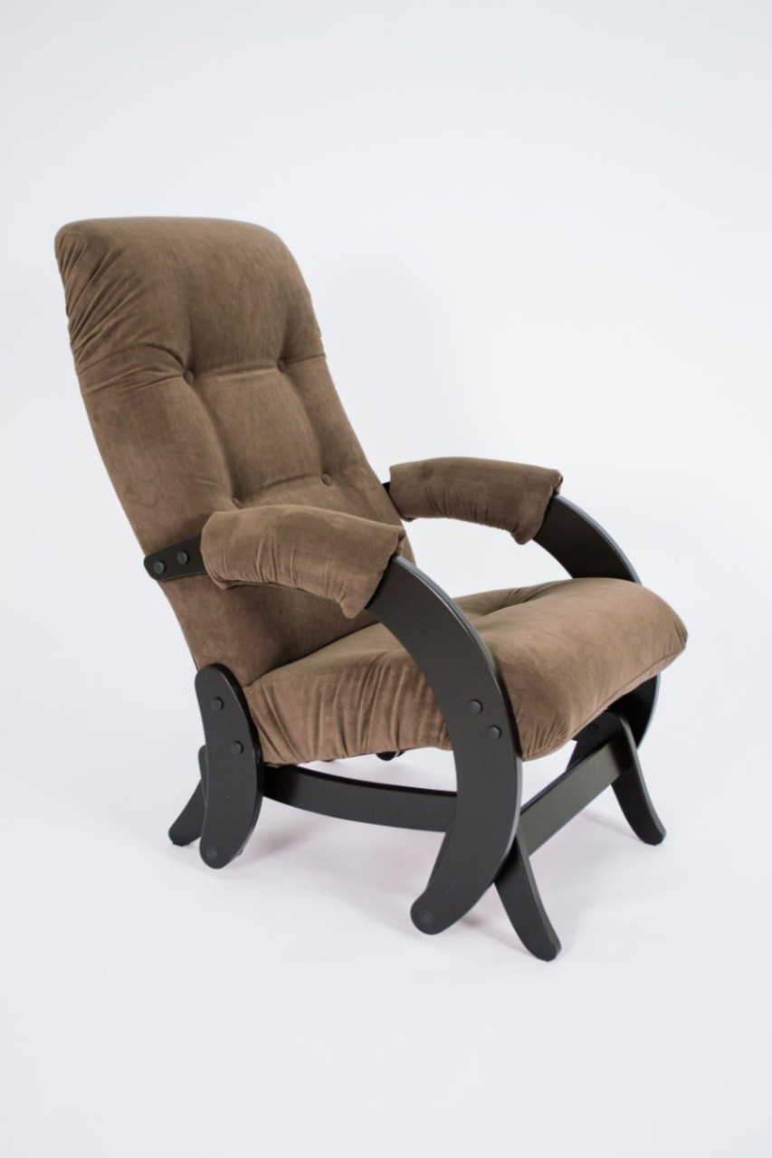 Кресло-глайдер, модель 68 Венге/Ultra Chokolate - фото 5 - id-p211187042