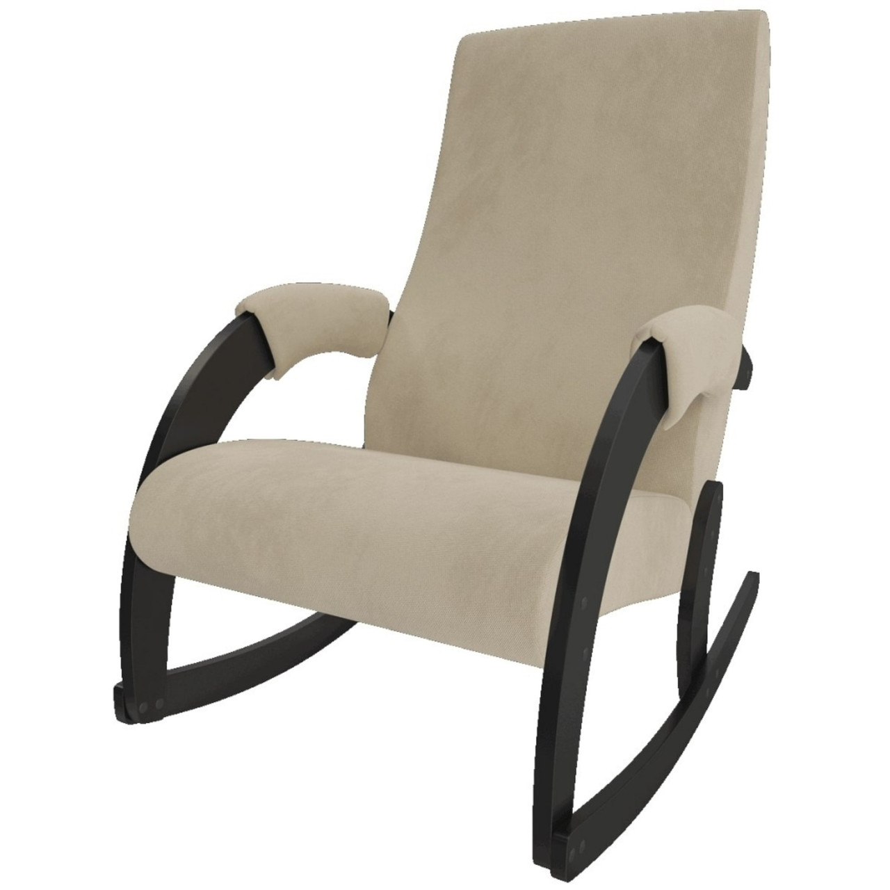 Кресло-качалка Модель 67М (Verona Vanilla/Венге) - фото 2 - id-p211187137