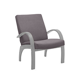 Кресло для отдыха Дэнди (Плёс) Шпон (Verona Antrazit Grey/Серый Ясень)