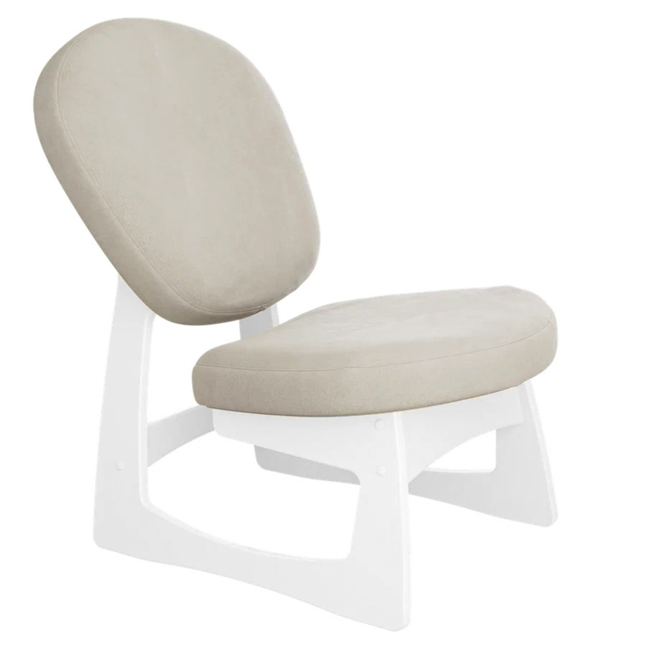 Кресло для отдыха Cмарт G Силуэт (дуб молочный + UltraSmoke) - фото 2 - id-p211187188
