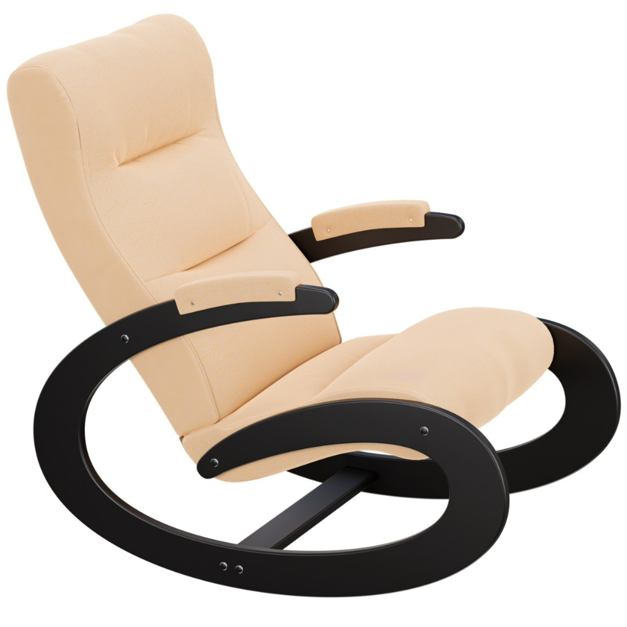 Кресло-качалка Экси (Verona Vanilla/Венге) - фото 1 - id-p211187212