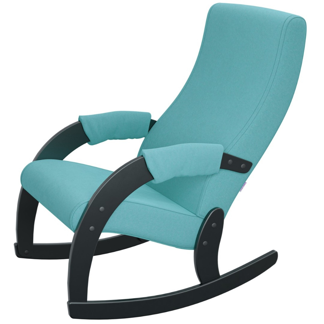 Кресло-качалка Модель 67М (Ultra Mint/Венге) - фото 2 - id-p211187233