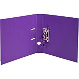 Папка-регистратор "Exacompta" A4, 50мм, ПВХ, фиолетовый, пастельный тон, фото 3