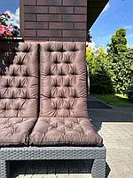 Подушка на сиденье для садовой мебели Чериот 116 х 45 Коричневый
