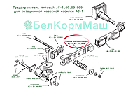 Планка направляющая АС-1.09.01.000 для ротационной навесной косилки АС-1