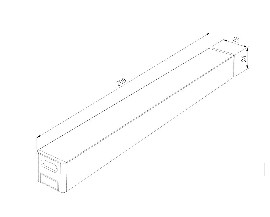 Трансформатор 100W (черный) 95044/00 Flat Magnetic - фото 3 - id-p211187849