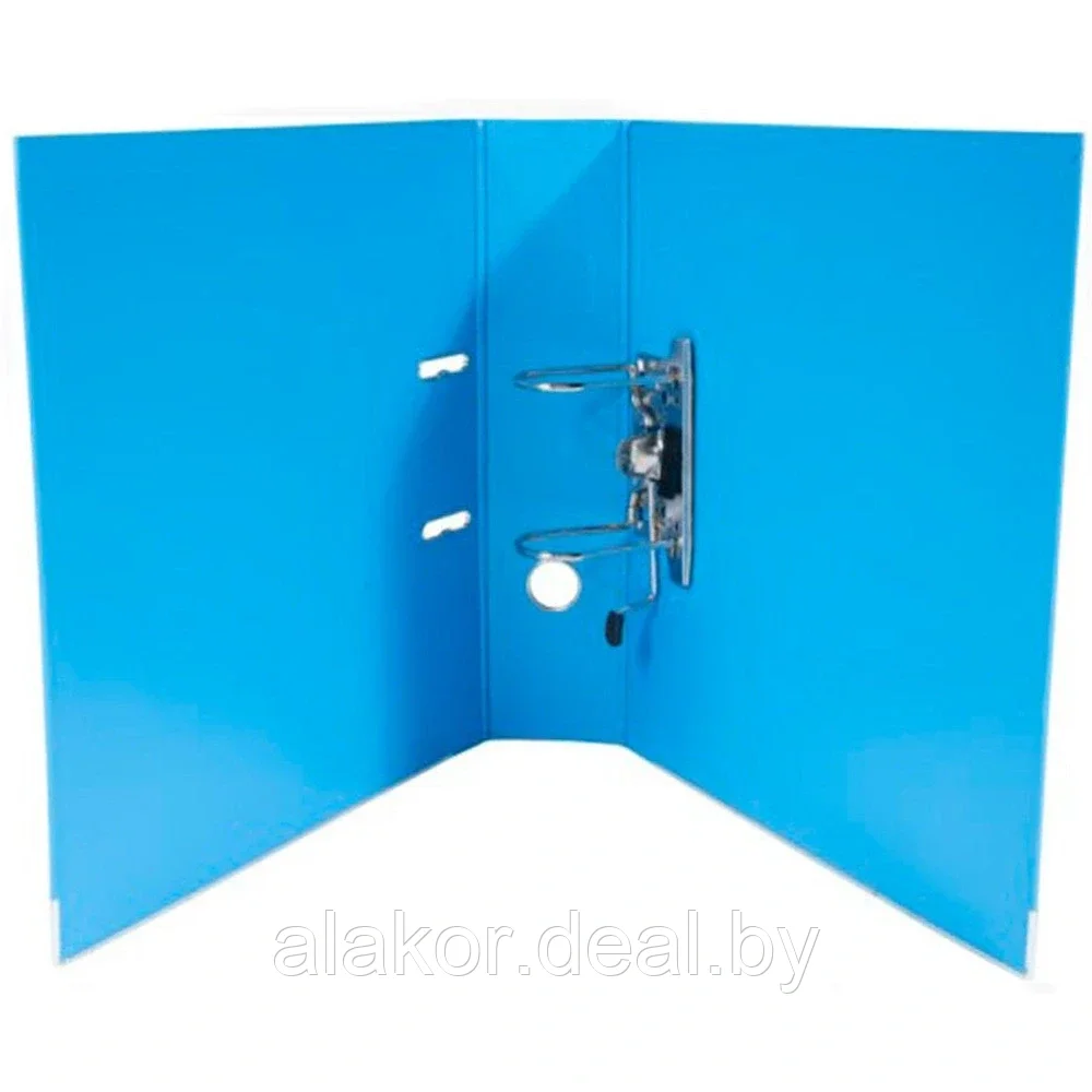 Папка-регистратор "Exacompta" A4, 80мм, ПВХ, голубой пастель - фото 3 - id-p211188022