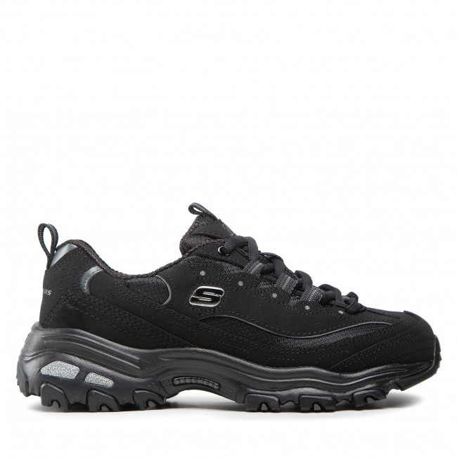 Кроссовки женские SKECHERS D Lites Biggest Fan черный - фото 1 - id-p211084428