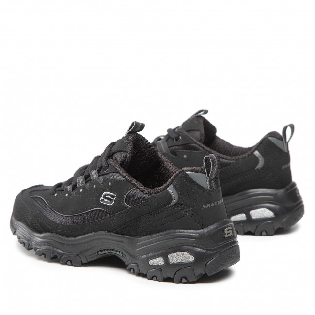 Кроссовки женские SKECHERS D Lites Biggest Fan черный - фото 2 - id-p211084428