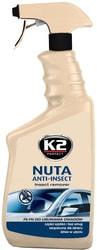 Очиститель стекл K2 NUTA Anti-Insect с триггером, 700ml