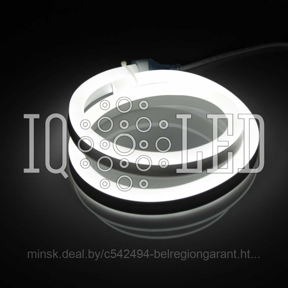 Неон (Led Neon Flex) SMD 2835/120 LED 14*26 220V 7 W/м, кратность резки 100 см, 50 м в катушке