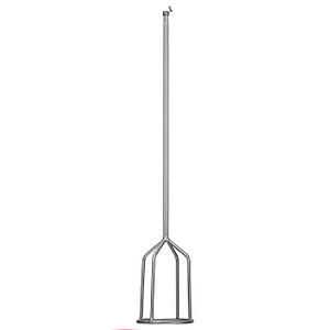 Миксер для гипсовых смесей и наливных полов, 100х550мм, хвостовик SDS Plus// Сибртех