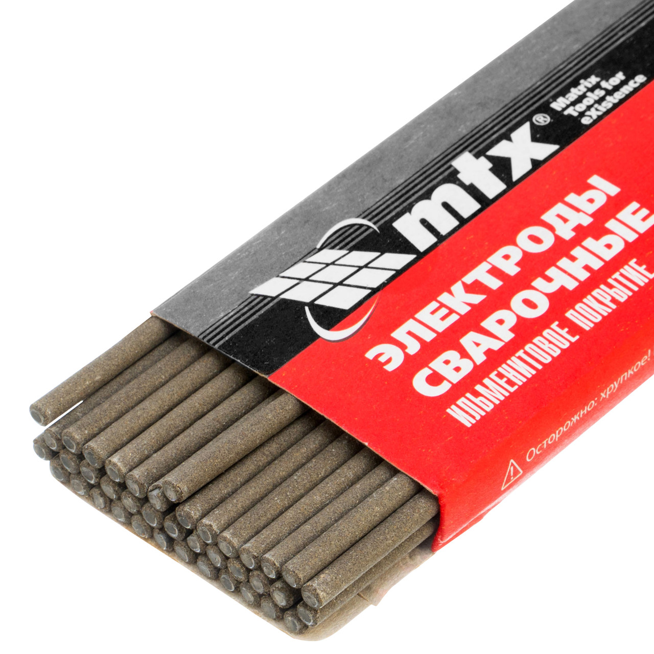 Электроды MP-3, диам. 3 мм, 1 кг., ильменитовое покрытие MTX - фото 1 - id-p207774220