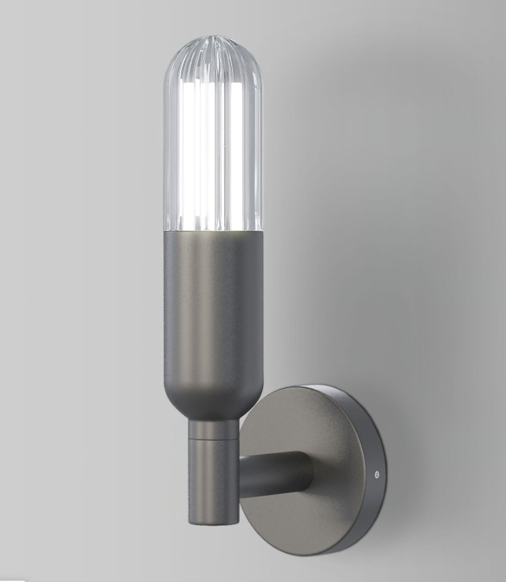 Светильник 35165/U садово-парковый со светодиодами ISIDA LED серый