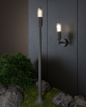 Светильник 35165/U садово-парковый со светодиодами ISIDA LED серый, фото 2