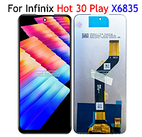 Дисплей Original для Infinix Hot 30 Play/X6835 Черный